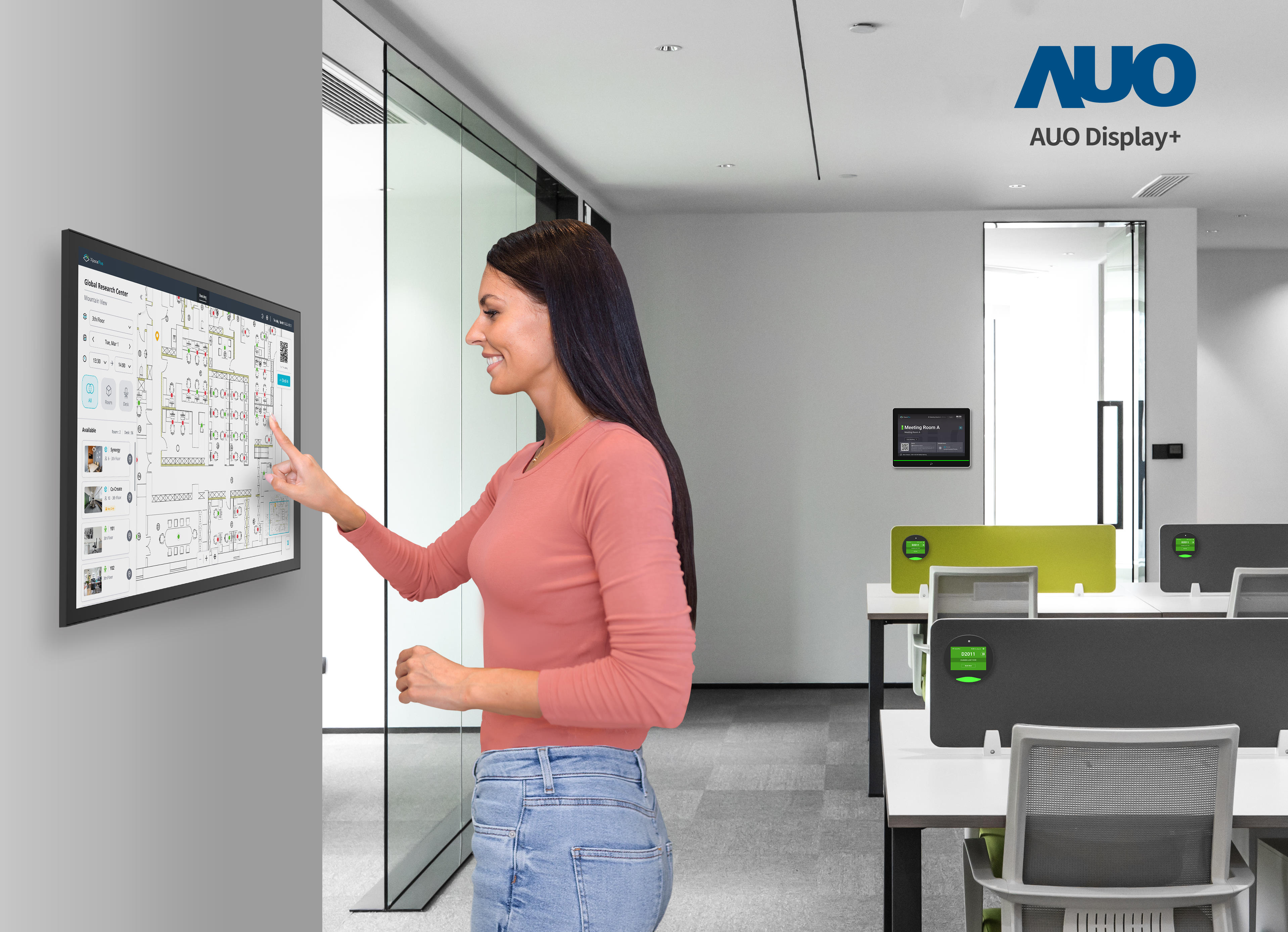 達擎會議空間管理解決方案可應用於空間預約和管理流程，將辦公空間的查詢、預約和保留等流程自動化，為用戶提供更靈活、彈性的工作模式