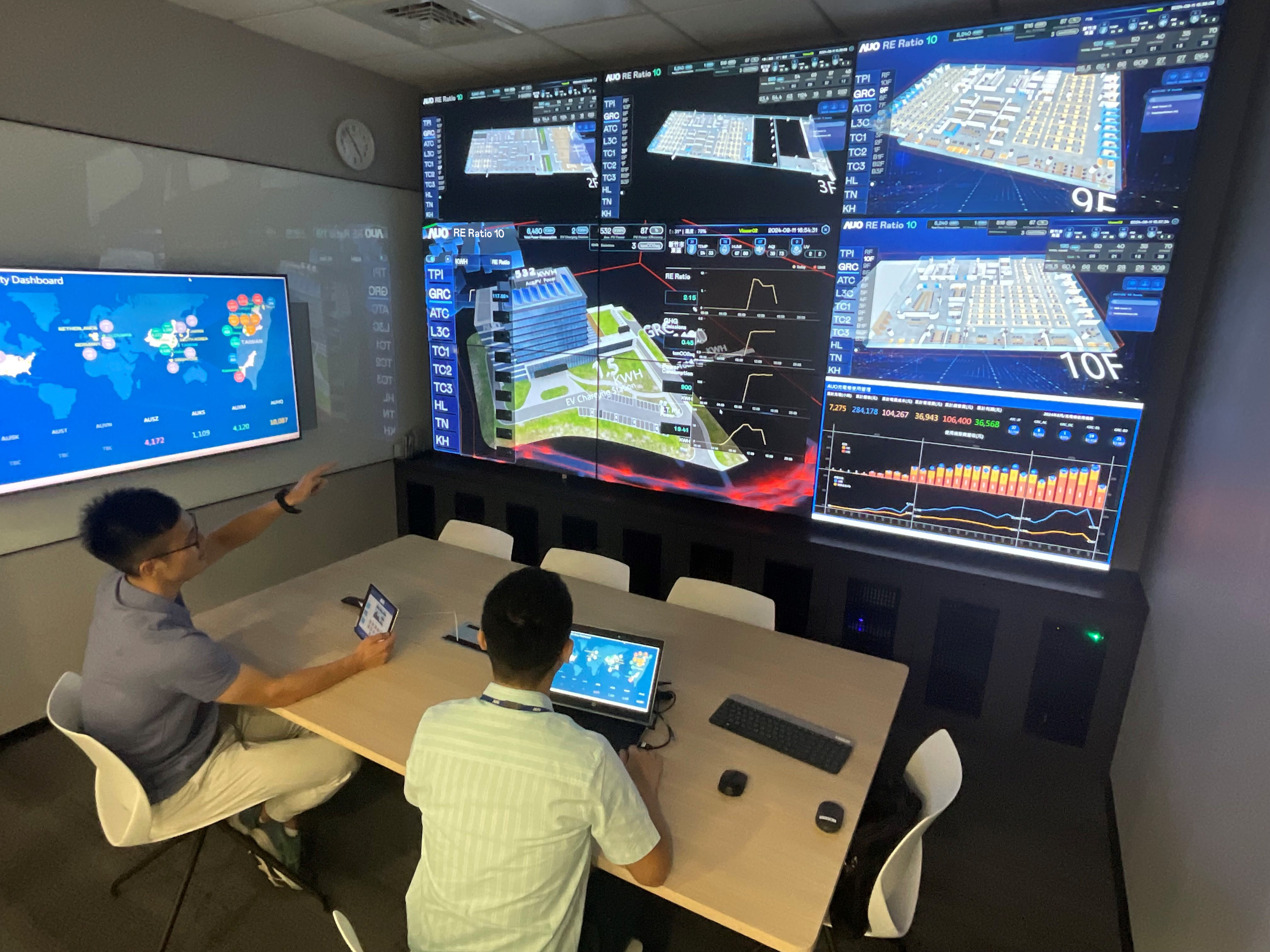 好体育官方app下载透过子公司好体育官方app下载宇沛之多任务智能楼宇系统，实时监控空调、照明、绿电的运作情形，提升用电管理效能，进行用电优化与耗能设备汰换等节能减碳措施