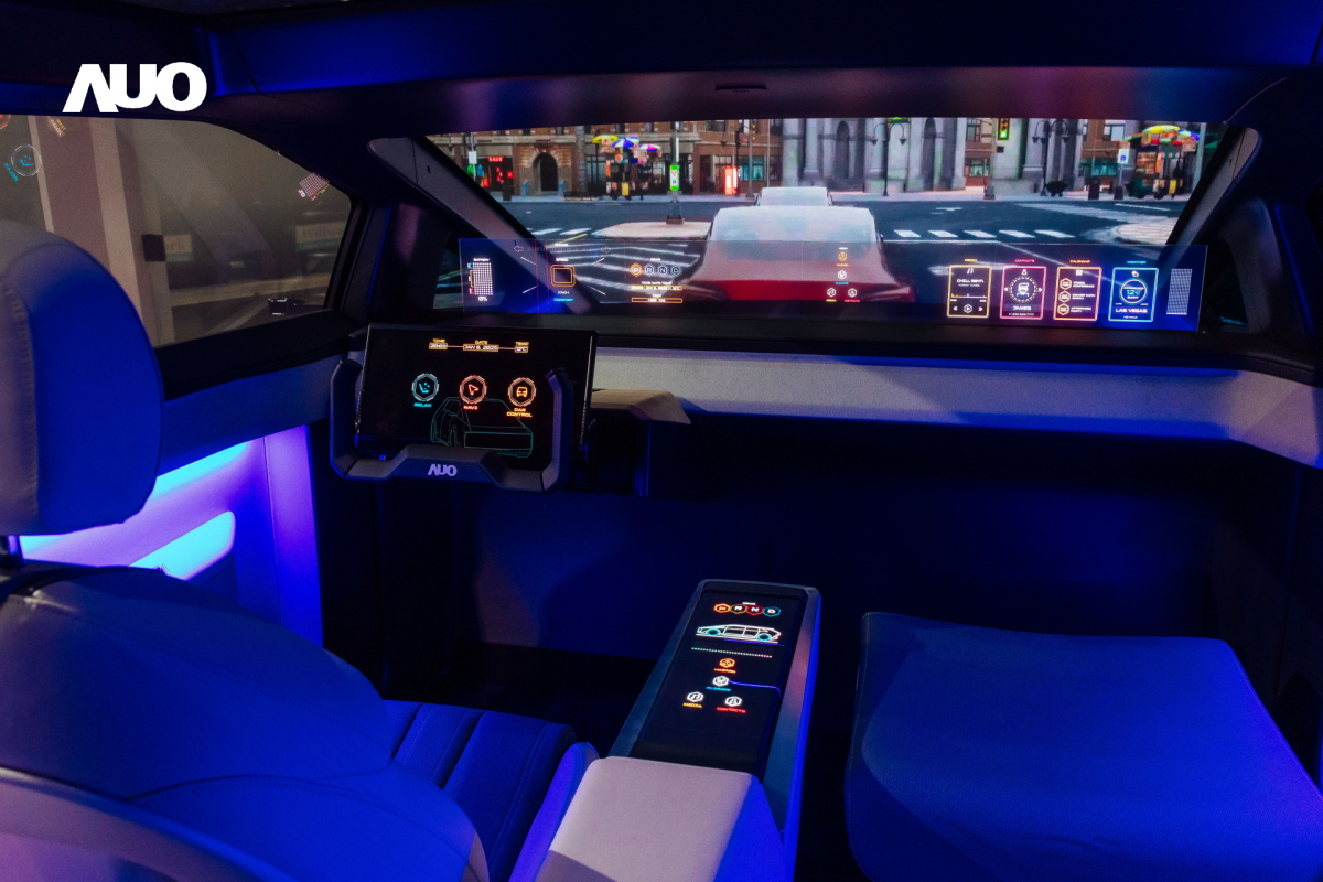 「友達智慧座艙2025」以使用者體驗為核心，運用Micro LED顯示科技為基礎搭配AI創新應用，打造沉浸、互動的座艙體驗，獲得台灣精品銀質獎