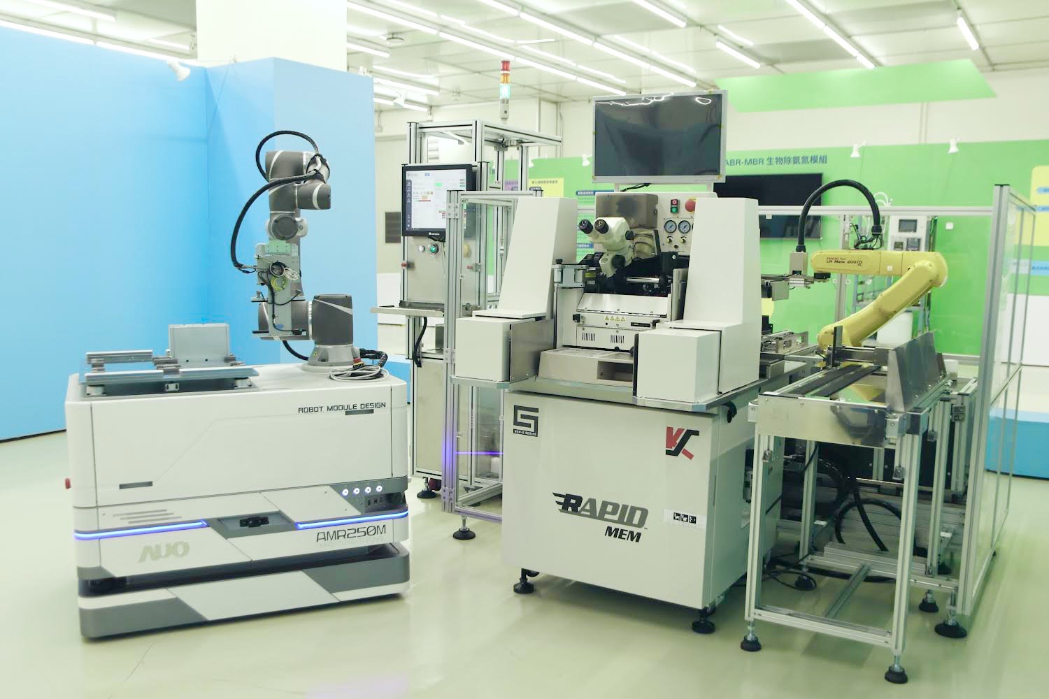 友達數位攜手半導體設備大廠K&S及夥伴樂宇精密，針對半導體封裝場域痛點，提供iAMHS一站式解決方案，創造產能提升至少10%的效益